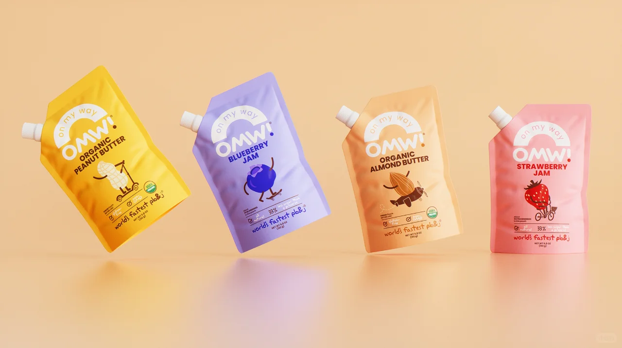 custom spout pouch food packaging 3