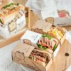 Custom drawer paper box for food and bakery packaging
