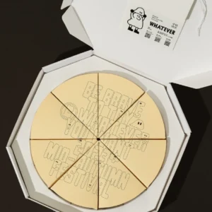 Product 34 Custom irregular airplane dessert box with octagonal structure