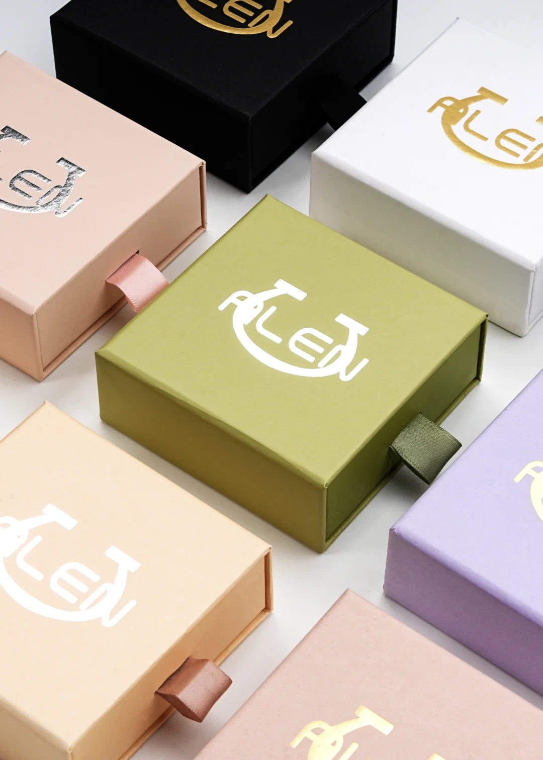 luxury book style drawer packaging box jewelry 2