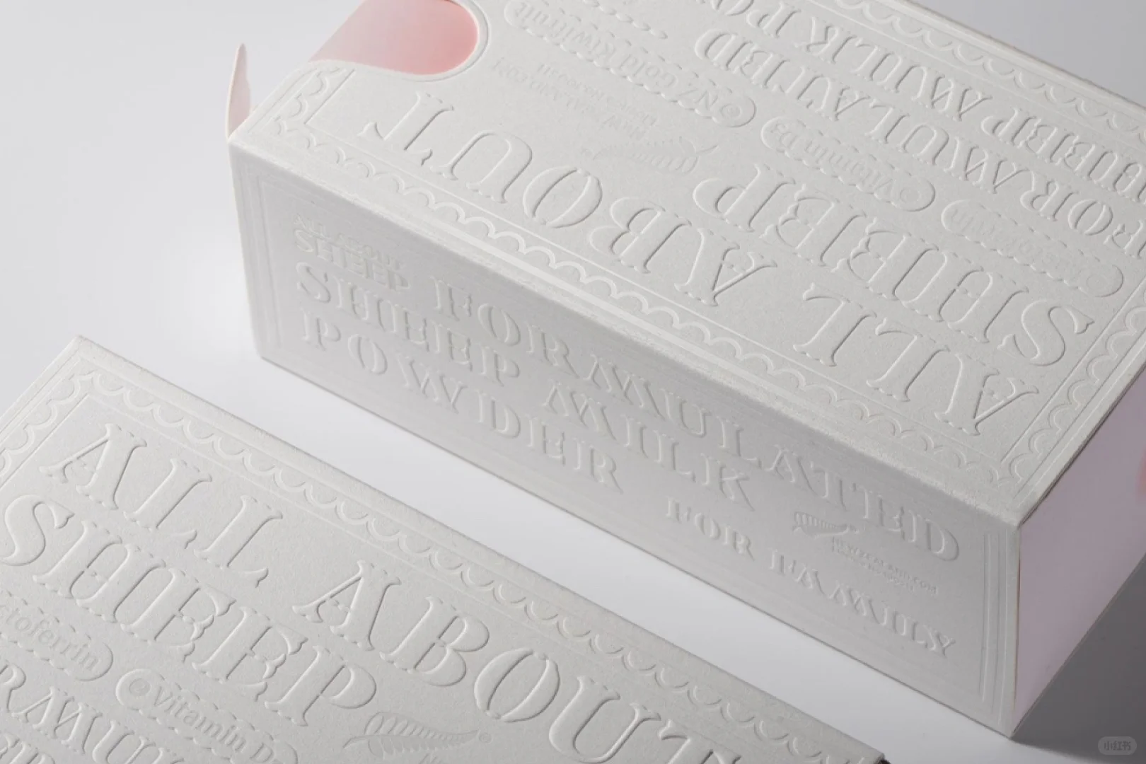 luxury drawer gift box embossed 3